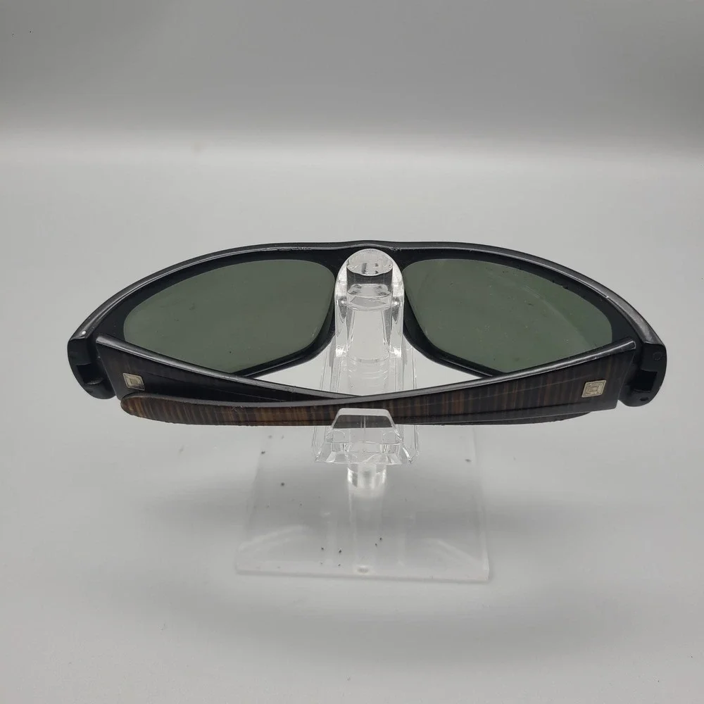 Optic Nerve Contra 18009 Polarized Sunglasses Brown Woodgrain Wrap Sport Mens
